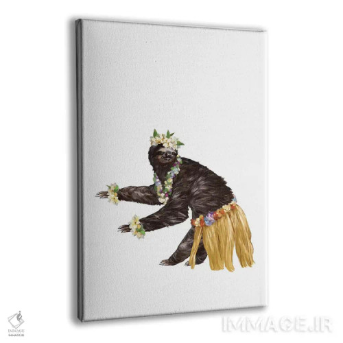 تابلو تنبل رقصندهٔ هاوایی اثر بگ نوز ورک (استودیو) - نمای پرسپکتیو محصول