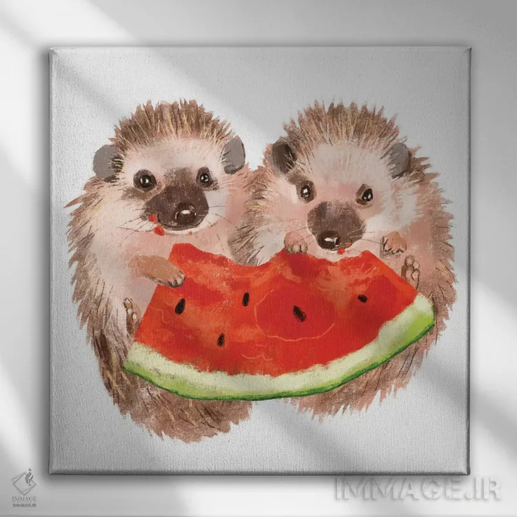 تابلو اشتراکگذاری اثر بگ نوز ورک (استودیو) - نمای روبهرو روی دیوار