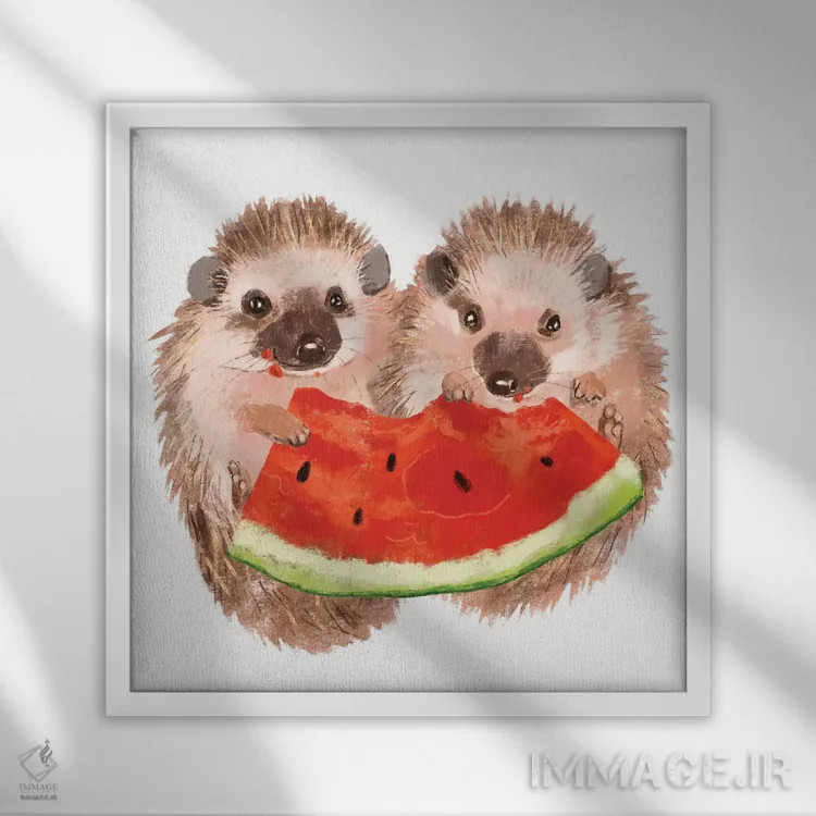 تابلو اشتراکگذاری اثر بگ نوز ورک (استودیو) - نمای قابدار سفید