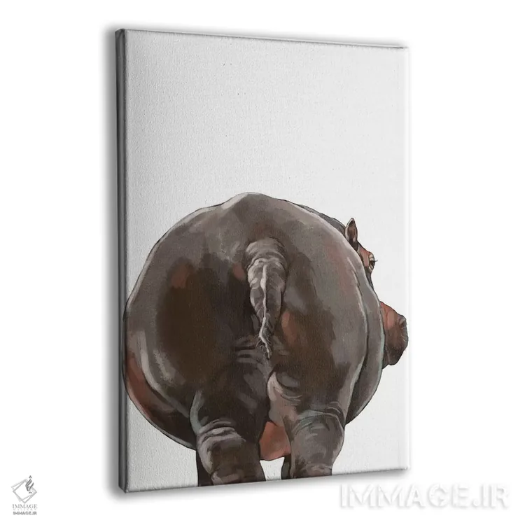 تابلو پشت اسب آبی اثر بگ نوز ورک (استودیو) - نمای پرسپکتیو محصول