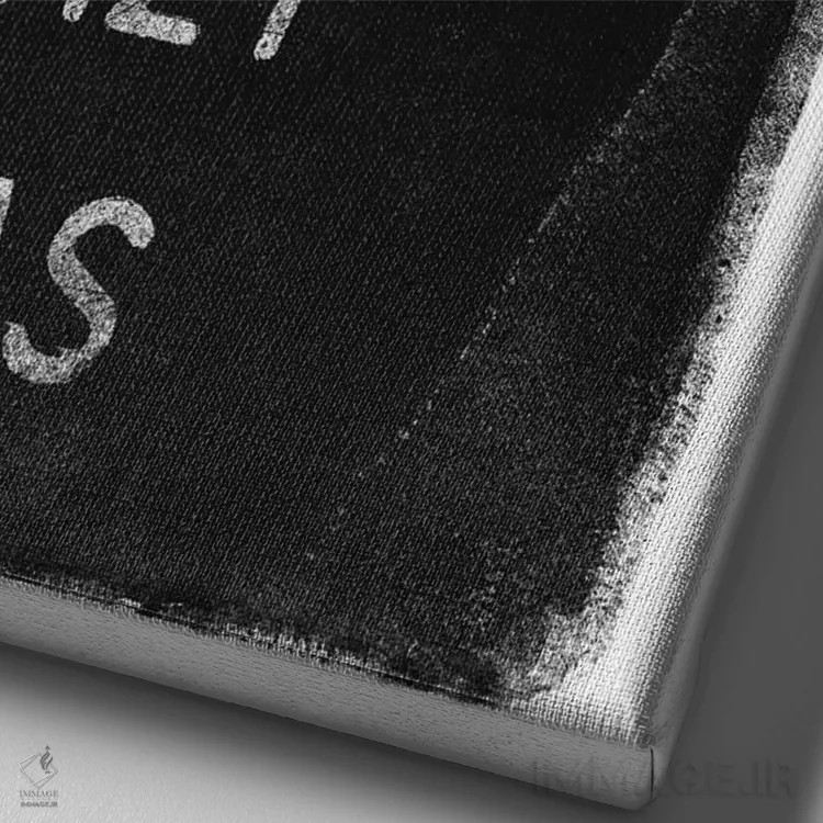 تابلو ایدههای دیوانهوار I اثر ۳۳ استخوان شکسته - نمای نزدیک بافت بوم