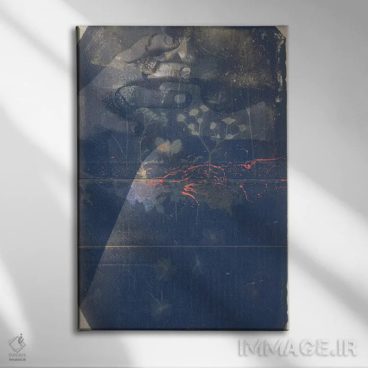 تابلو لومن II اثر ۳۳ استخوان شکسته - نمای روبهرو روی دیوار