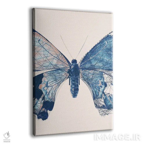 تابلو پروانه V اثر ۳۳ استخوان شکسته - نمای پرسپکتیو محصول