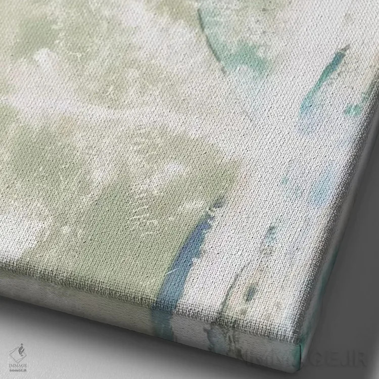 تابلو آبشسته III اثر ۳۳ استخوان شکسته - نمای نزدیک بافت بوم