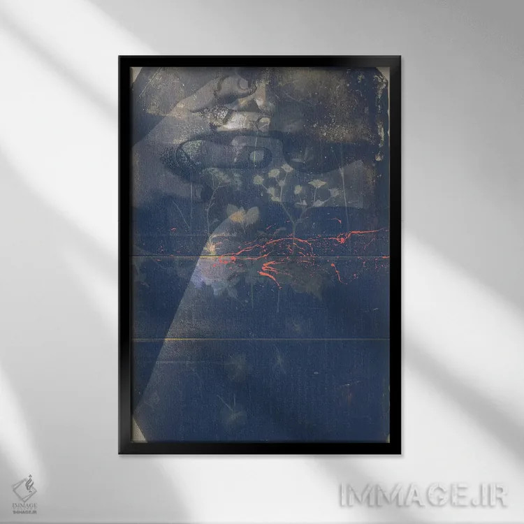 تابلو لومن II اثر ۳۳ استخوان شکسته - نمای قابدار مشکی