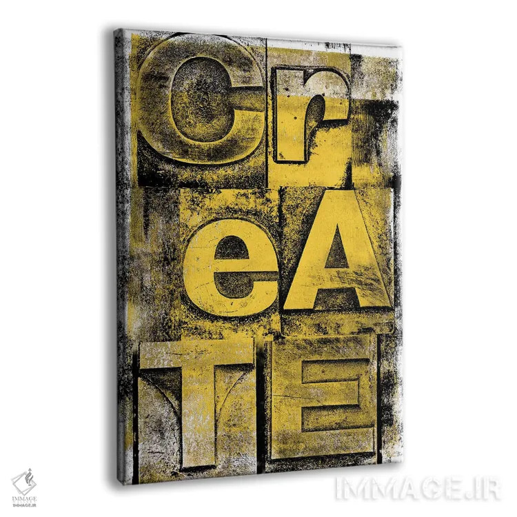 تابلو آفرینش ۰۲ اثر ۳۳ استخوان شکسته - نمای پرسپکتیو محصول