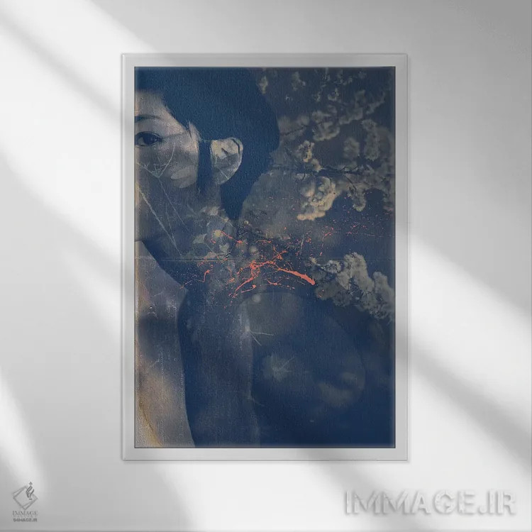 تابلو لومن III اثر ۳۳ استخوان شکسته - نمای قابدار سفید