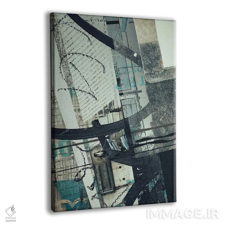 تابلو خیابانهای فراموششده اثر ۳۳ استخوان شکسته - نمای پرسپکتیو محصول