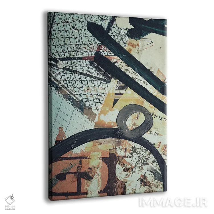 تابلو خیابانهای فراموششده اثر ۳۳ استخوان شکسته - نمای پرسپکتیو محصول