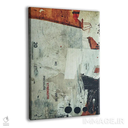 تابلو خیابانهای فراموششده اثر ۳۳ استخوان شکسته - نمای پرسپکتیو محصول