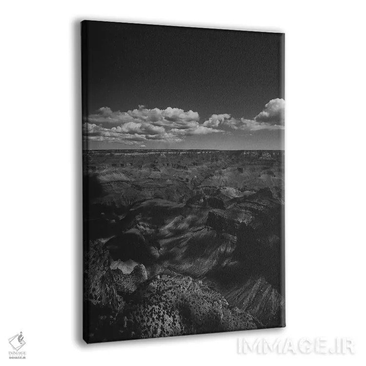 تابلو دره گراند کانیون III (آمریکا) اثر ۳۳ استخوان شکسته - نمای پرسپکتیو محصول