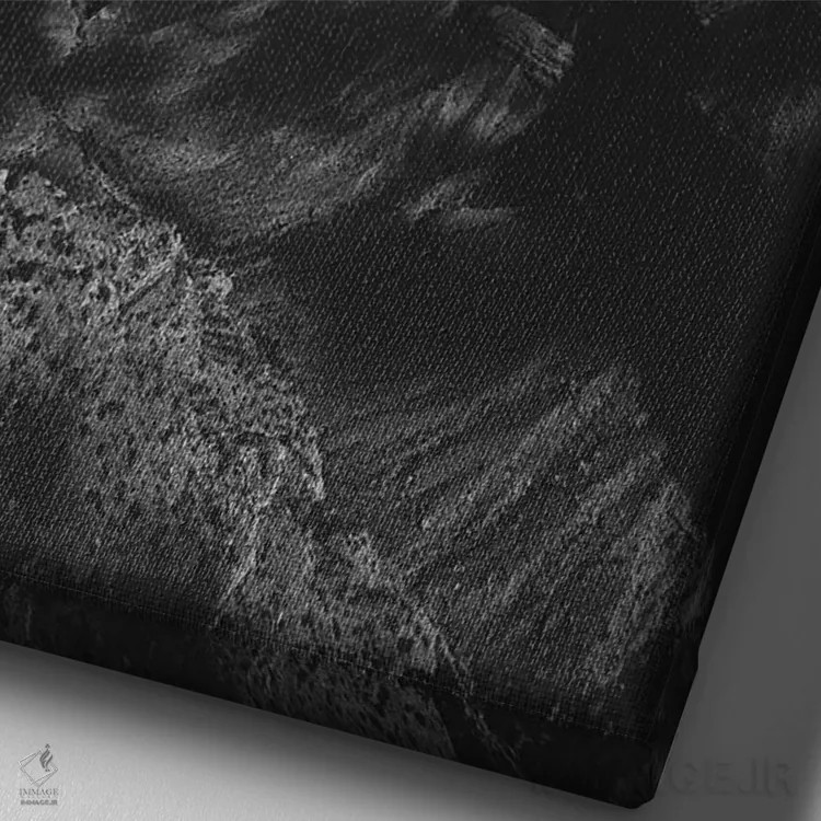 تابلو دره گراند کانیون III (آمریکا) اثر ۳۳ استخوان شکسته - نمای نزدیک بافت بوم