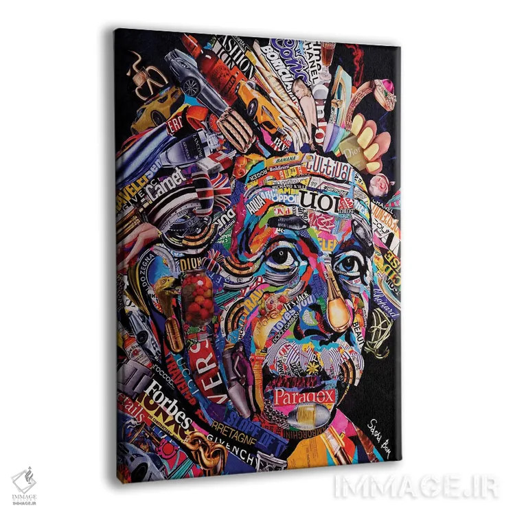 تابلو پارادوکس خویشاوند اثر ساشا بوم - نمای پرسپکتیو محصول