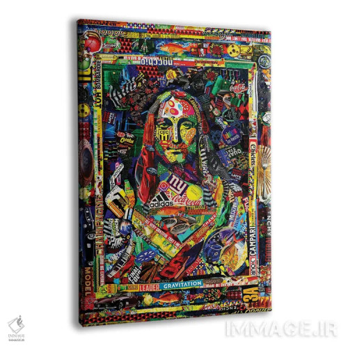 تابلو اسویآر سیاناسامآراستی (نام اختصاری/مبهم) اثر ساشا بوم - نمای پرسپکتیو محصول