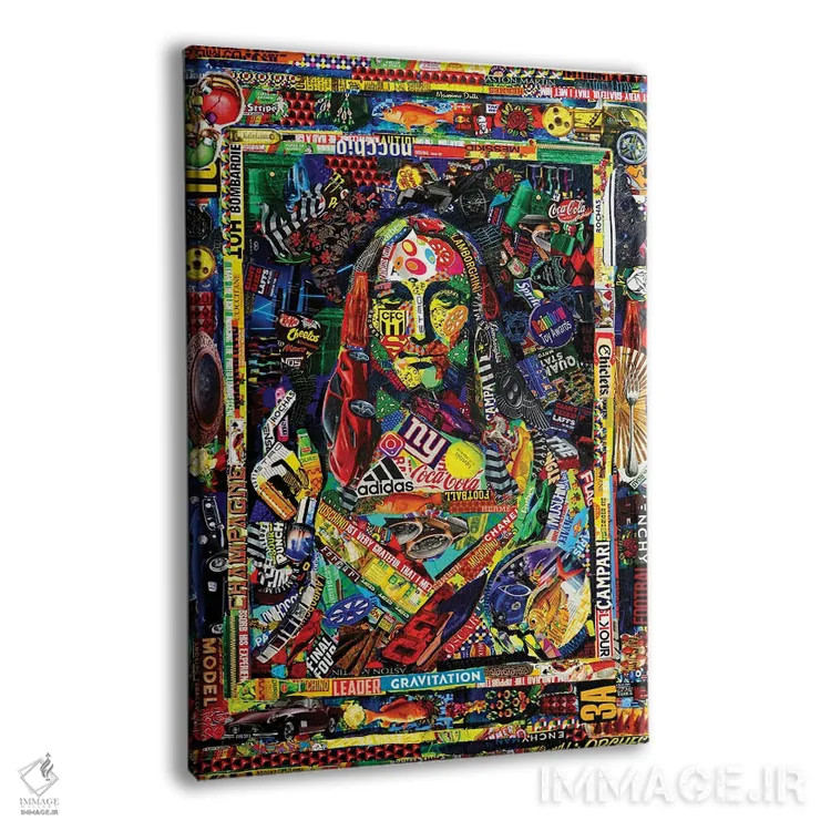 تابلو اسویآر سیاناسامآراستی (نام اختصاری/مبهم) اثر ساشا بوم - نمای پرسپکتیو محصول