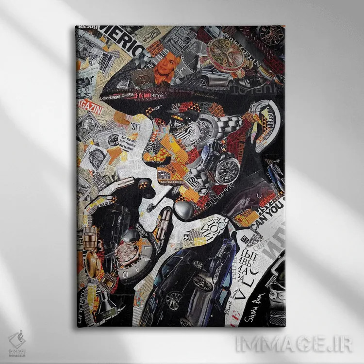 تابلو پیکی بلایندرز (سریال) اثر ساشا بوم - نمای روبهرو روی دیوار