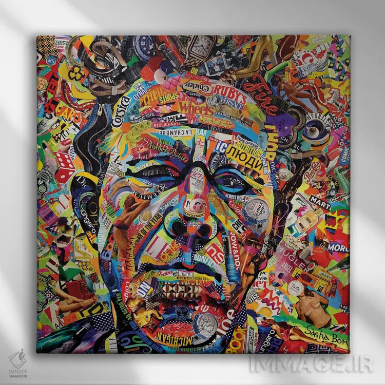 تابلو پایین نزد تام اثر ساشا بوم - نمای روبهرو روی دیوار