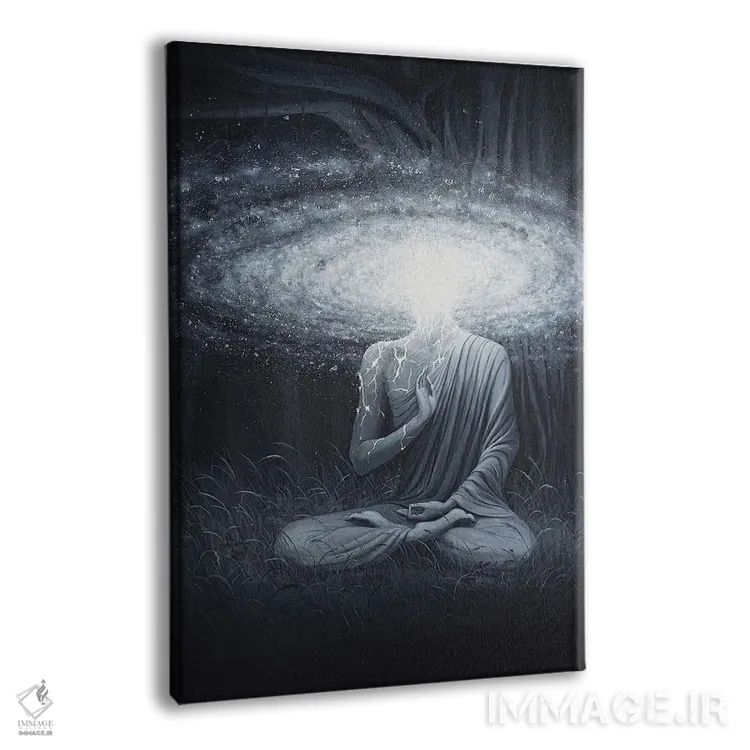 تابلو در آغوش گرفتن لحظهٔ اکنون اثر آدریان بوردَا - نمای پرسپکتیو محصول