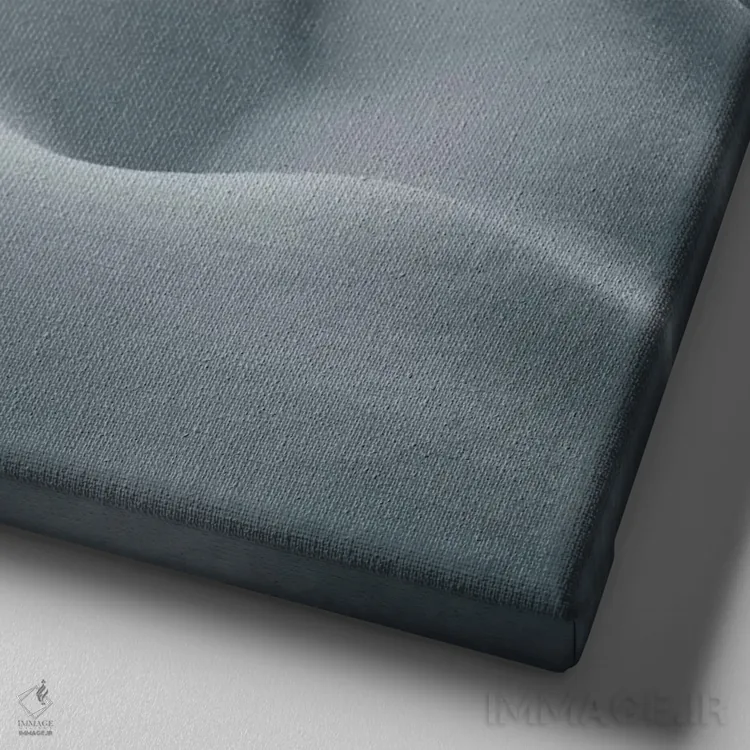 تابلو شنزار (تپههای شنی) اثر آدریان بوردَا - نمای نزدیک بافت بوم