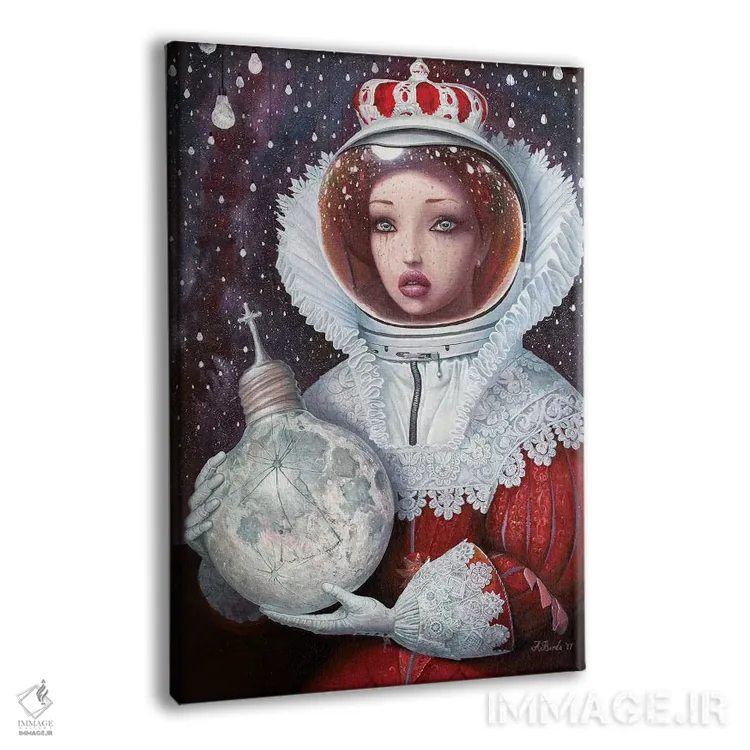 تابلو ناوگان مهتاب اسپانیایی اثر آدریان بوردَا - نمای پرسپکتیو محصول