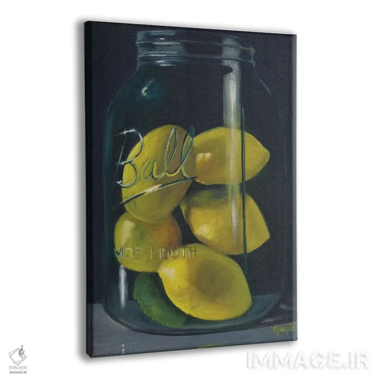 تابلو لیموترشها اثر مارنی بورک - نمای پرسپکتیو محصول