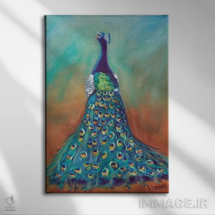 تابلو راههای اسرارآمیز اثر مارنی بورک - نمای روبهرو روی دیوار