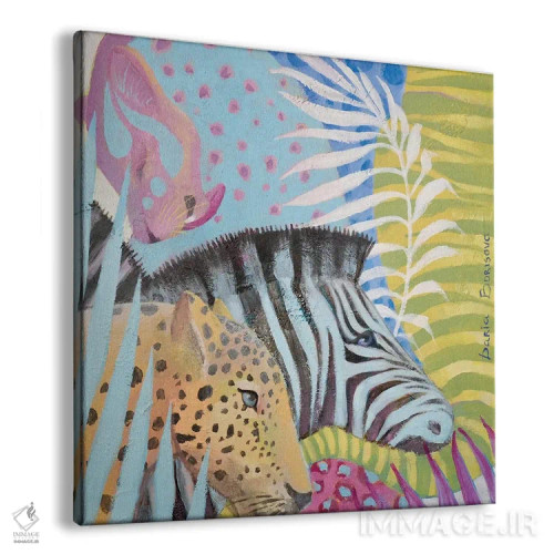 تابلو دنیای جنگل اثر داریا بوریسووا - نمای پرسپکتیو محصول