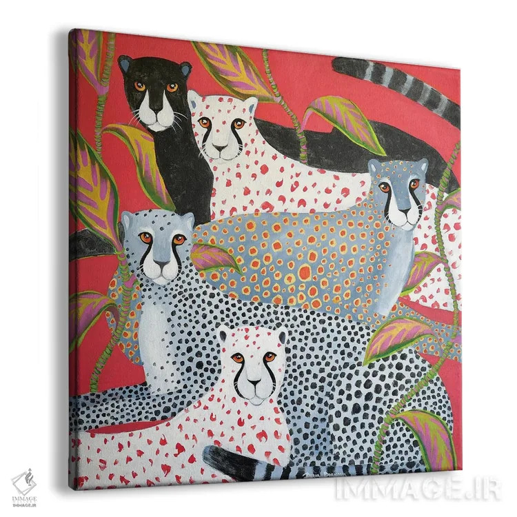 تابلو ماه سرخ اثر داریا بوریسووا - نمای پرسپکتیو محصول