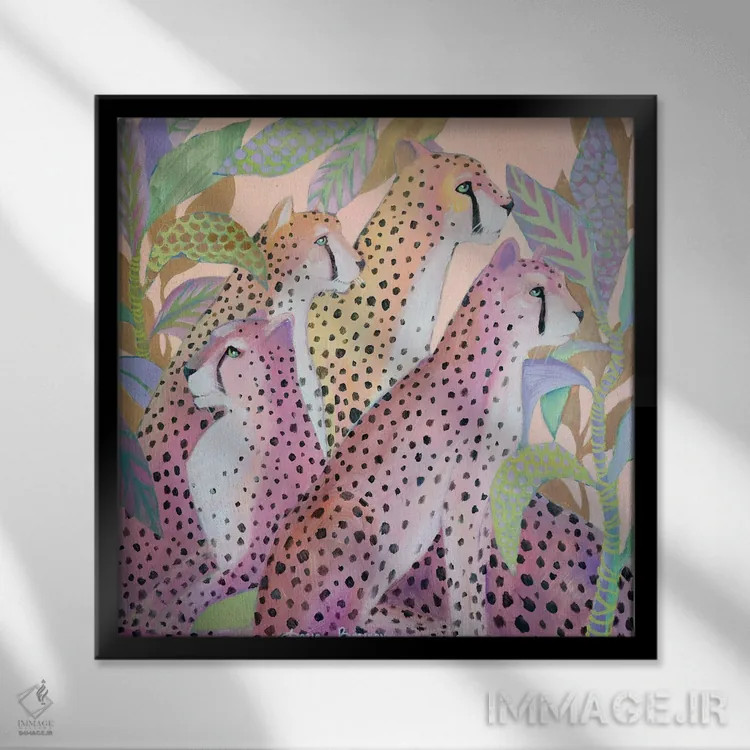 تابلو آگاهی اثر داریا بوریسووا - نمای قابدار مشکی