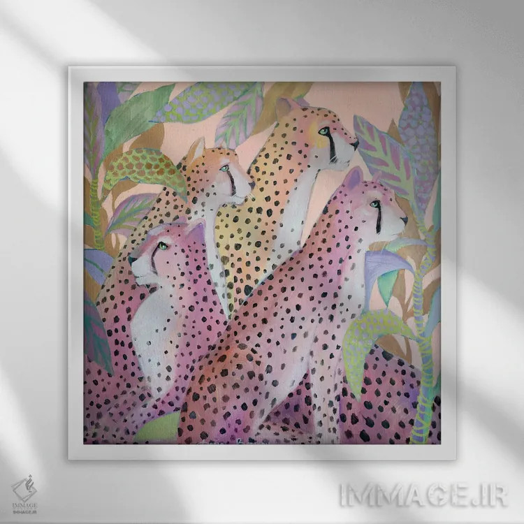 تابلو آگاهی اثر داریا بوریسووا - نمای قابدار سفید