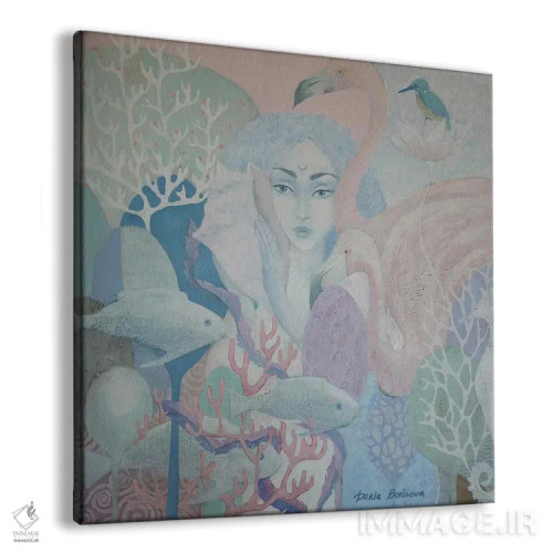 تابلو آرامش اثر داریا بوریسووا - نمای پرسپکتیو محصول