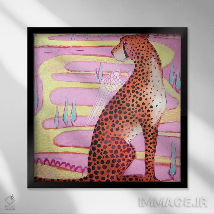 تابلو بهترین روز، هر روز اثر داریا بوریسووا - نمای قابدار مشکی