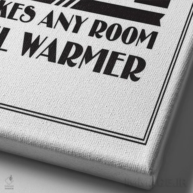 تابلو صفحه گرامافون هر اتاقی را گرمتر میکند اثر پرینتهای بنتون پارک (استودیو/گالری هنری) - نمای نزدیک بافت بوم