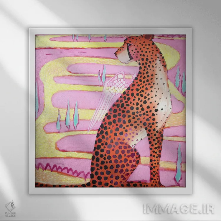 تابلو بهترین روز، هر روز اثر داریا بوریسووا - نمای قابدار سفید