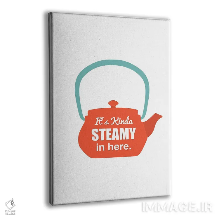 تابلو اینجا کمی داغ است اثر پرینتهای بنتون پارک (استودیو/گالری هنری) - نمای پرسپکتیو محصول