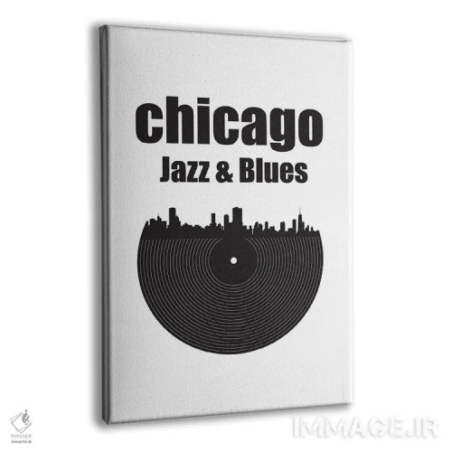 تابلو جاز و بلوز شیکاگو اثر پرینتهای بنتون پارک (استودیو/گالری هنری) - نمای پرسپکتیو محصول