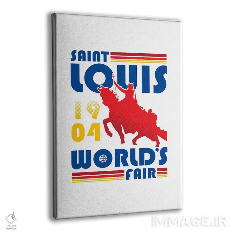 تابلو نمایشگاه جهانی سنت لوئیس اثر پرینتهای بنتون پارک (استودیو/گالری هنری) - نمای پرسپکتیو محصول