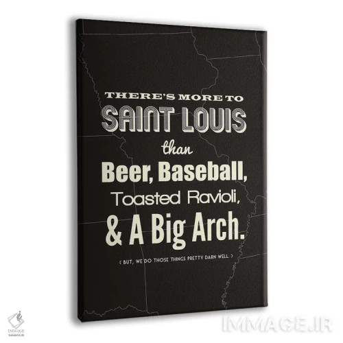 تابلو سنت لوئیس فراتر از اینهاست اثر پرینتهای بنتون پارک (استودیو/گالری هنری) - نمای پرسپکتیو محصول