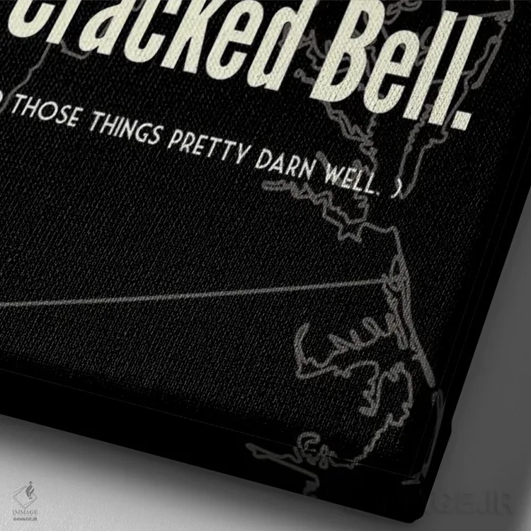 تابلو فیلادلفیا فراتر از اینهاست اثر پرینتهای بنتون پارک (استودیو/گالری هنری) - نمای نزدیک بافت بوم