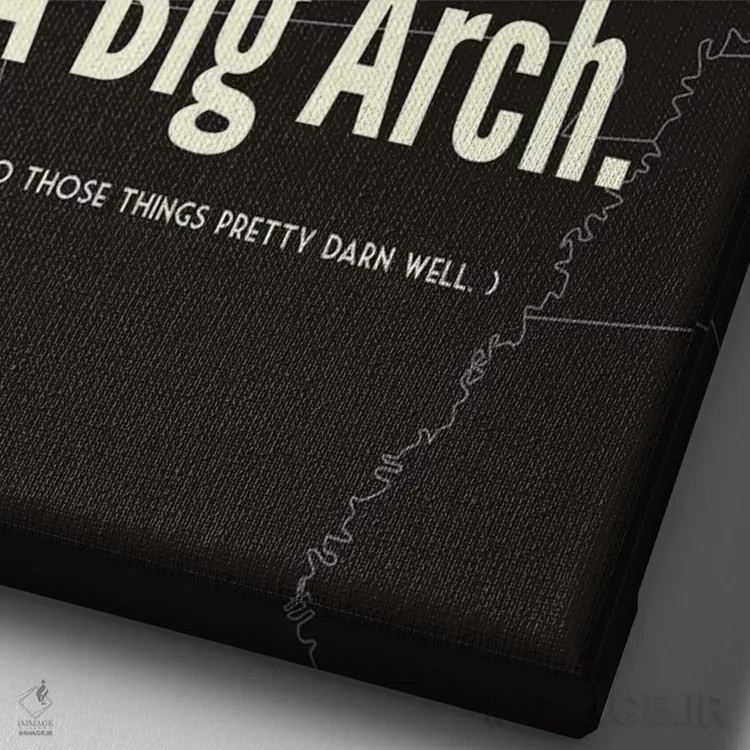 تابلو سنت لوئیس فراتر از اینهاست اثر پرینتهای بنتون پارک (استودیو/گالری هنری) - نمای نزدیک بافت بوم