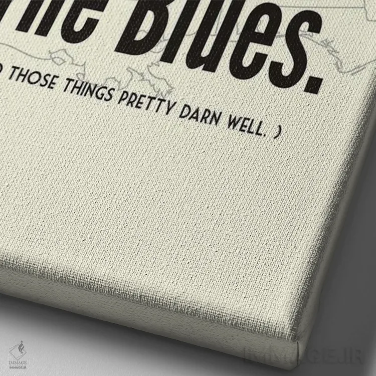 تابلو ممفیس فراتر از اینهاست اثر پرینتهای بنتون پارک (استودیو/گالری هنری) - نمای نزدیک بافت بوم