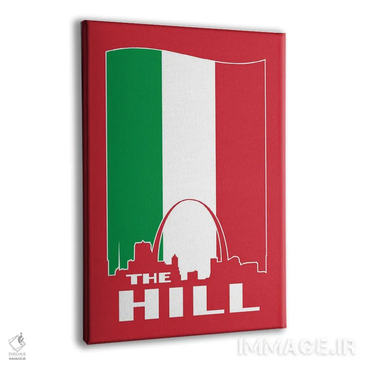تابلو تپه (The Hill محله ایتالیاییها در سنت لوئیس) اثر پرینتهای بنتون پارک (استودیو/گالری هنری) - نمای پرسپکتیو محصول