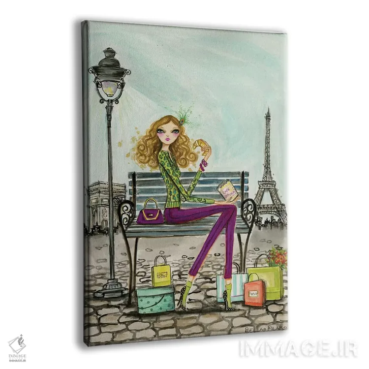 تابلو پاریس (فرانسه) اثر بلا پیلار - نمای پرسپکتیو محصول