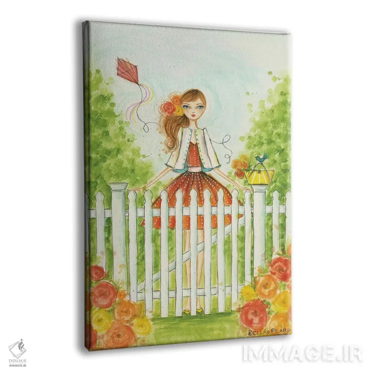 تابلو بهار در سامر ساید اثر بلا پیلار - نمای پرسپکتیو محصول