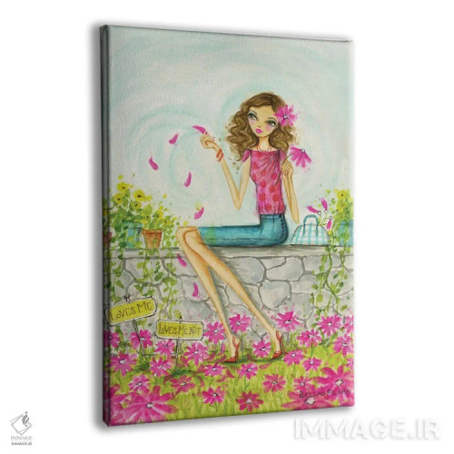 تابلو دوستم دارد یا نه اثر بلا پیلار - نمای پرسپکتیو محصول