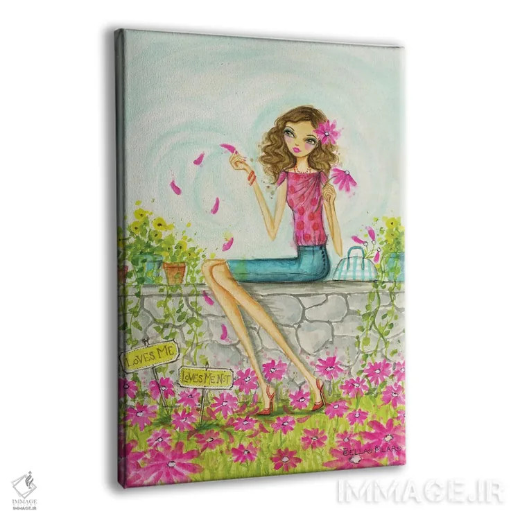 تابلو دوستم دارد یا نه اثر بلا پیلار - نمای پرسپکتیو محصول