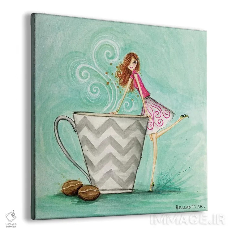 تابلو جاوای جوزی اثر بلا پیلار - نمای پرسپکتیو محصول