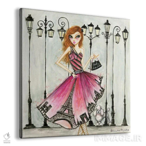 تابلو پاریس (فرانسه) اثر بلا پیلار - نمای پرسپکتیو محصول