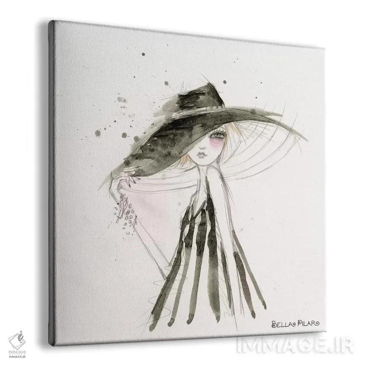 تابلو آلانا مدگرا اثر بلا پیلار - نمای پرسپکتیو محصول