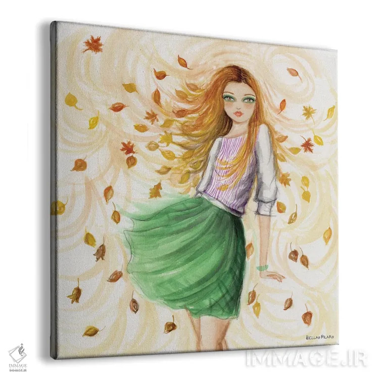 تابلو هوای مناسب پلیور اثر بلا پیلار - نمای پرسپکتیو محصول